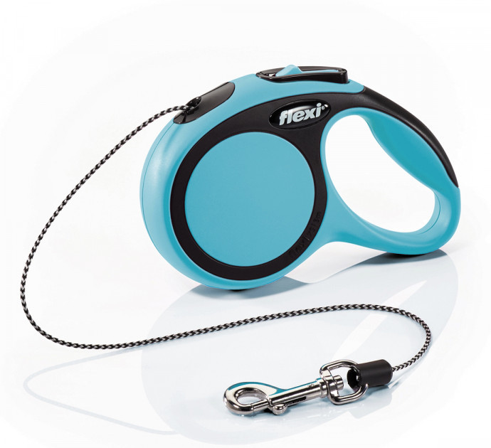 

Поводок - рулетка 8 м до 12 кг flexi New COMFORT Cord Leash S синяя Flexi BGL-FL-130
