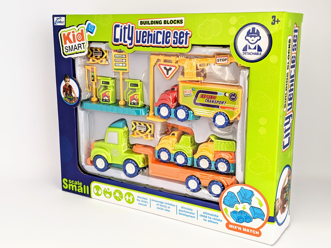 

Игровой набор машинок Kid Smart
