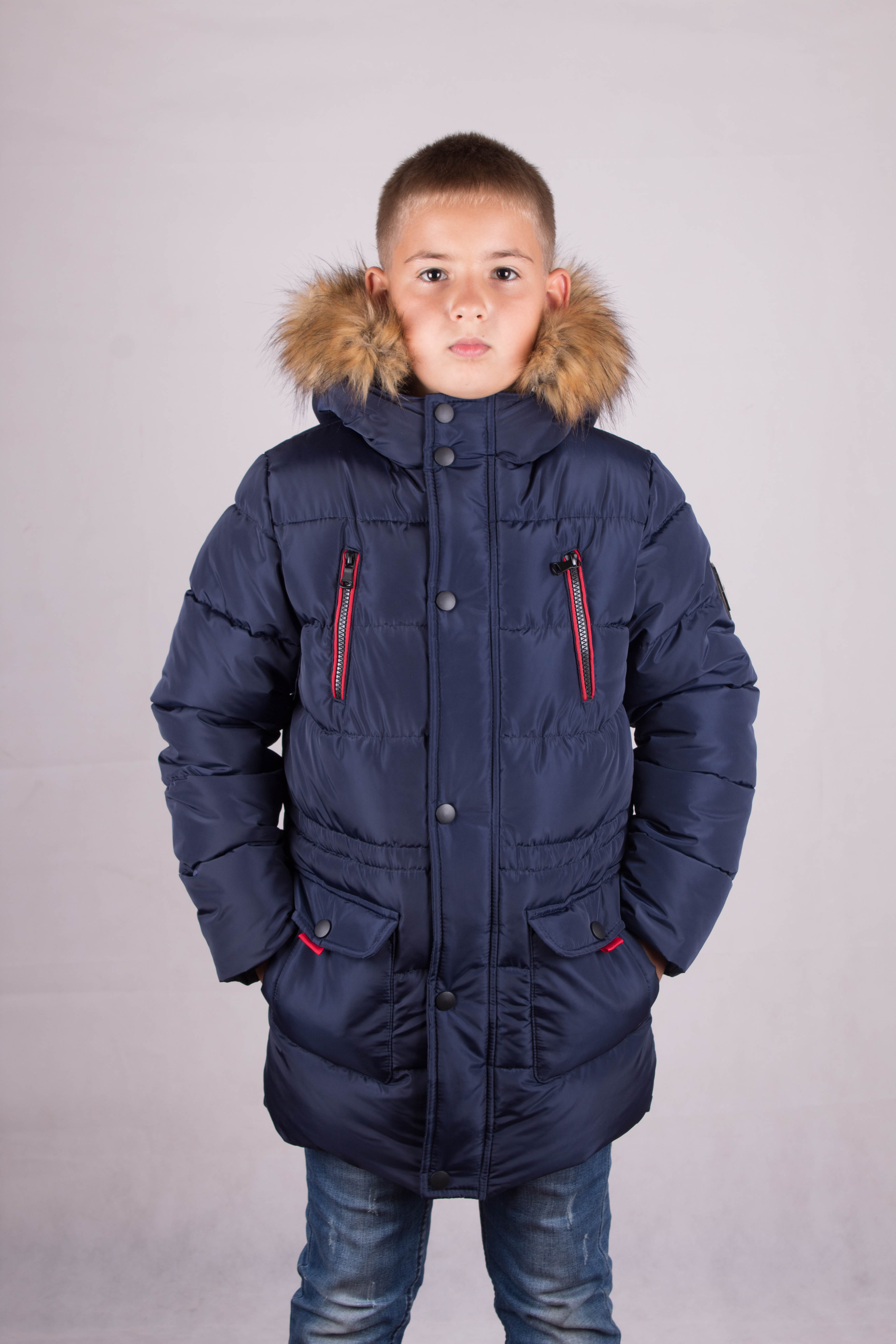 

Пуховик Callisto Arctic 122 см. Синий (9232.2)