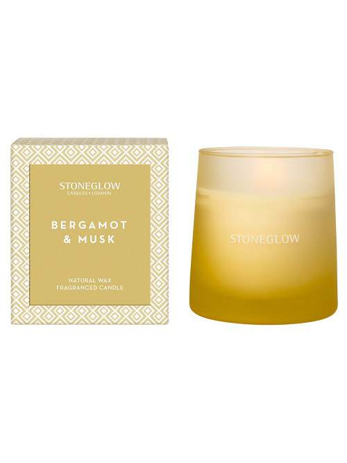 bergamot and musk candle