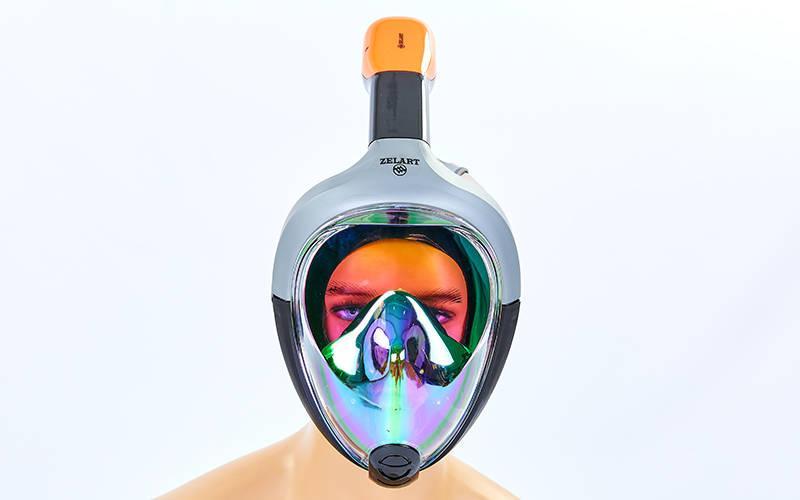 

Маска для снорклинга с дыханием через нос M502L-GR размер L/XL