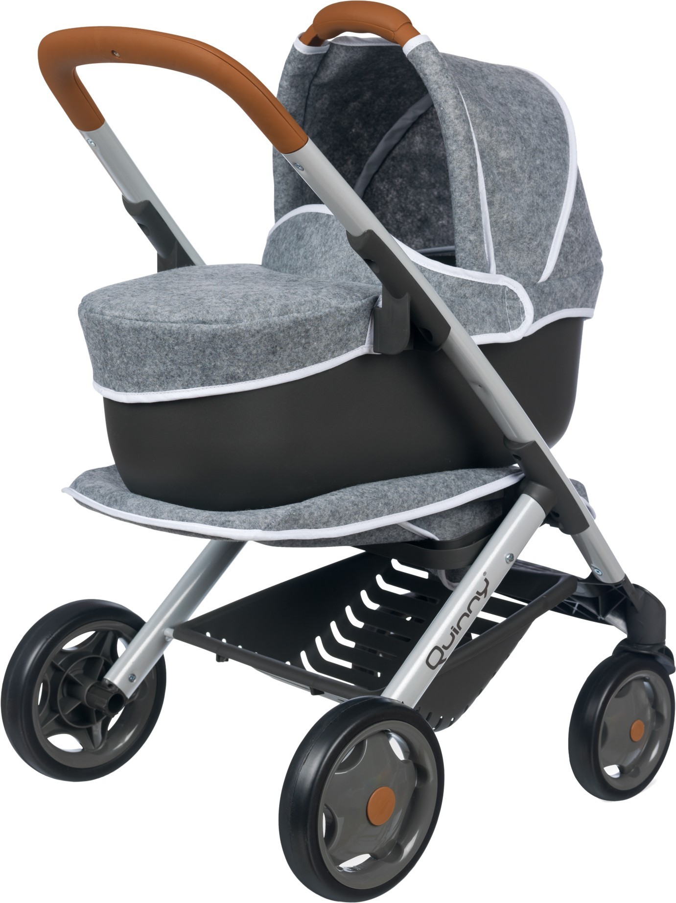 

Коляска Smoby Toys Maxi-Cosi & Quinny 3 в 1 со съемной люлькой Серая (253104)