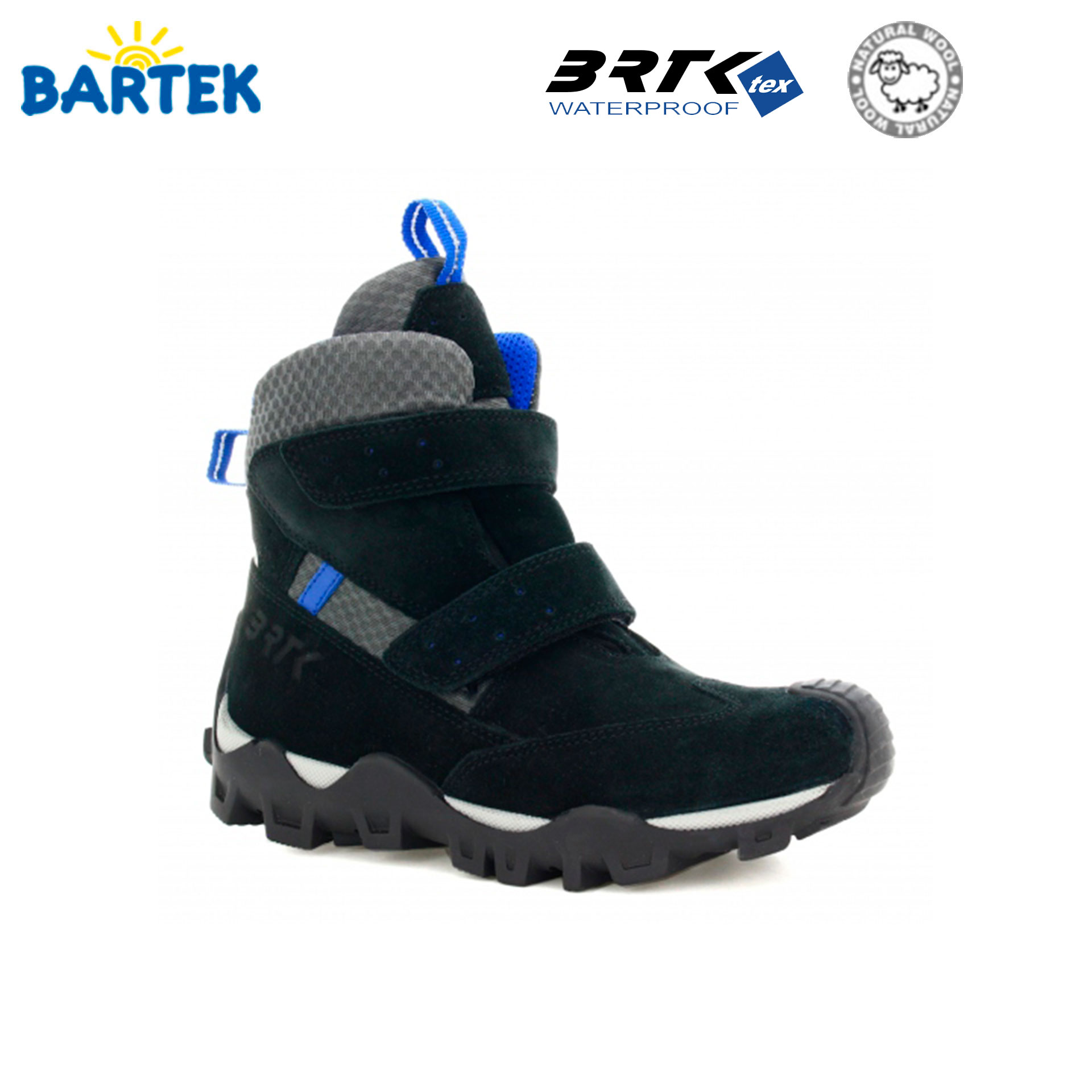 

Зимние ботинки Bartek Waterproof 643950-66G 27 Черный