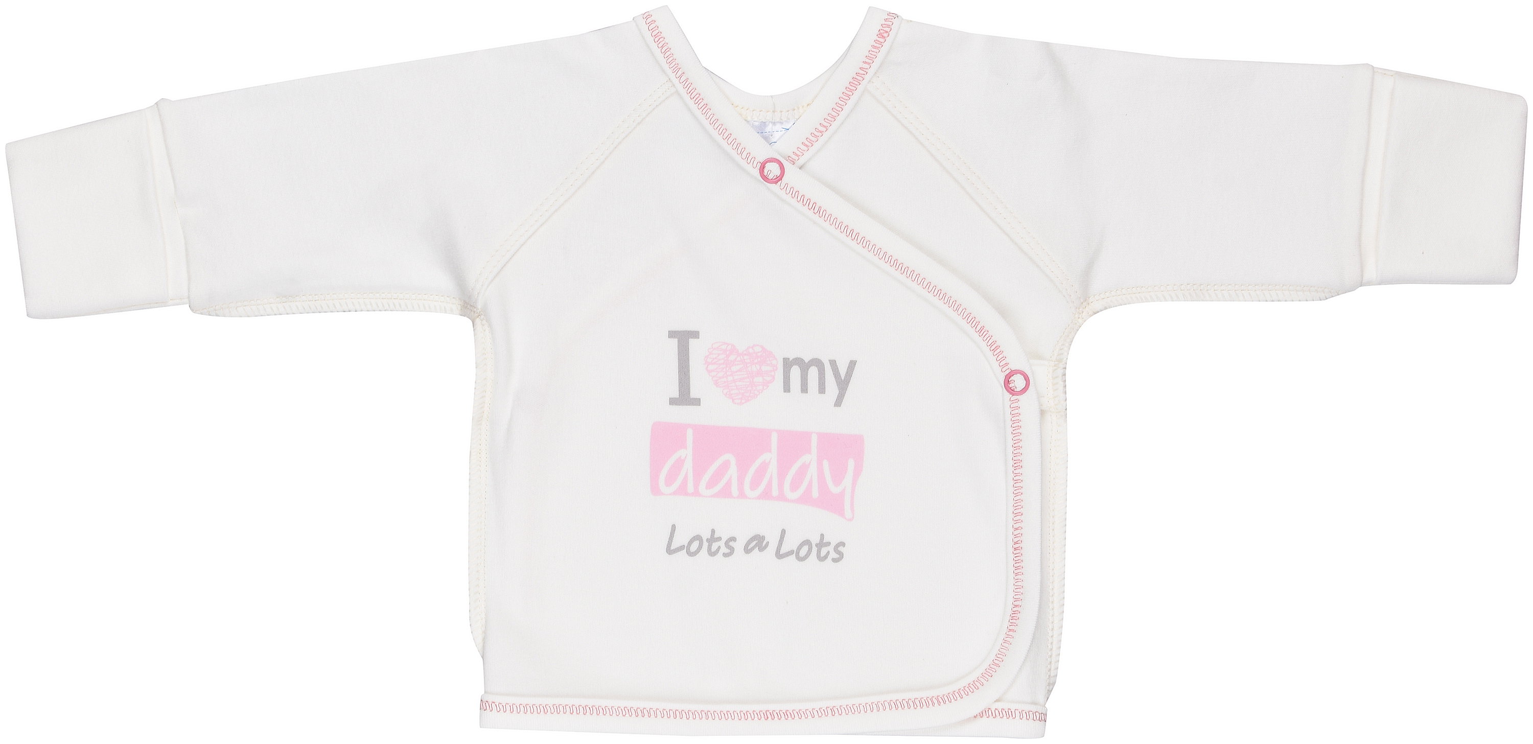 

Распашонка Veres I love my daddy 103.81-6 62 см Молочная