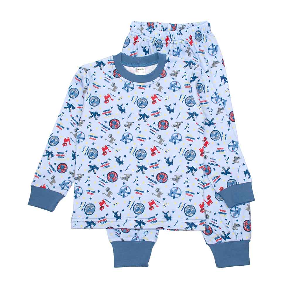 

Пижама Interkids Такса 7 лет 122 см Голубая 2991