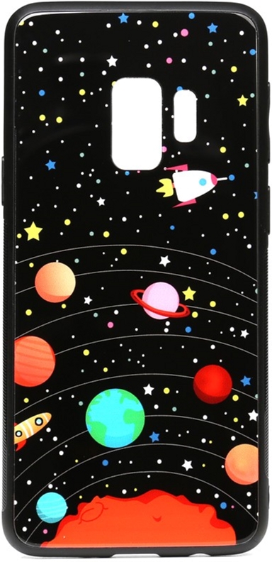 

Панель TOTO Cartoon Print Glass Case для Samsung Galaxy S9 Planets