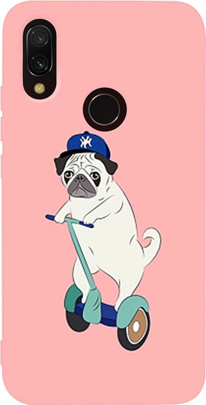 

Панель TOTO Matt TPU 2mm Print Case для Xiaomi Redmi 7 Dog Skate Pink