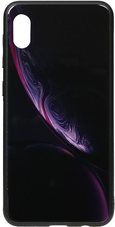 

Панель TOTO Print Glass Space Case для Huawei Y5 2019 Black