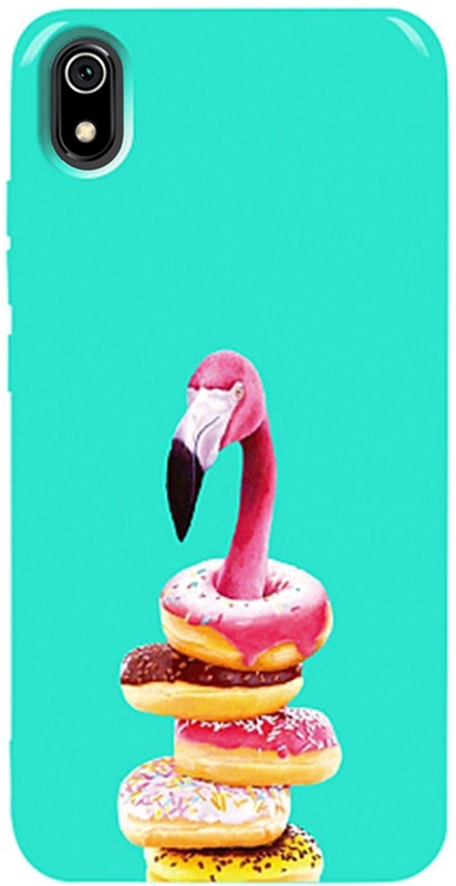 

Панель TOTO Pure TPU 2mm Print Case для Xiaomi Redmi 7A Flamingo Donats Mint