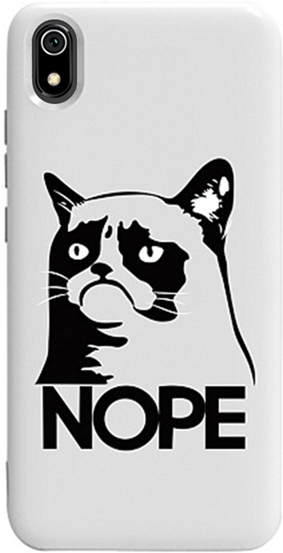 

Панель TOTO Pure TPU 2mm Print Case для Xiaomi Redmi 7A Cat Nope White