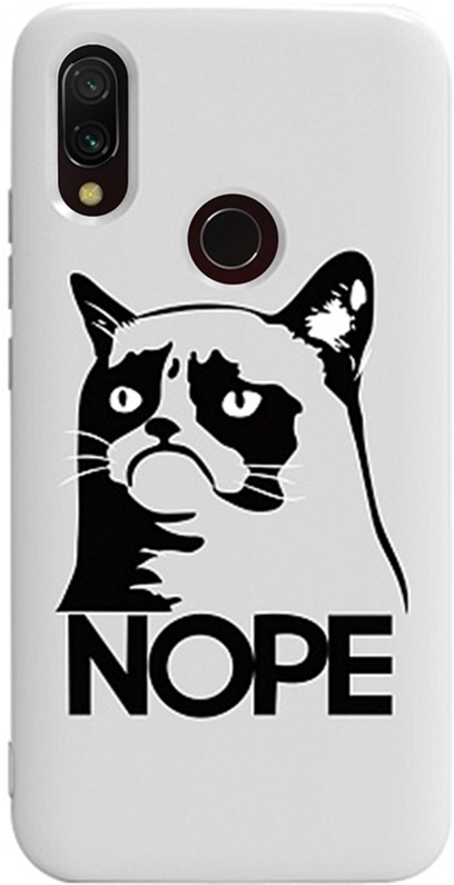 

Панель TOTO Pure TPU 2mm Print Case для Xiaomi Redmi 7 Cat Nope White
