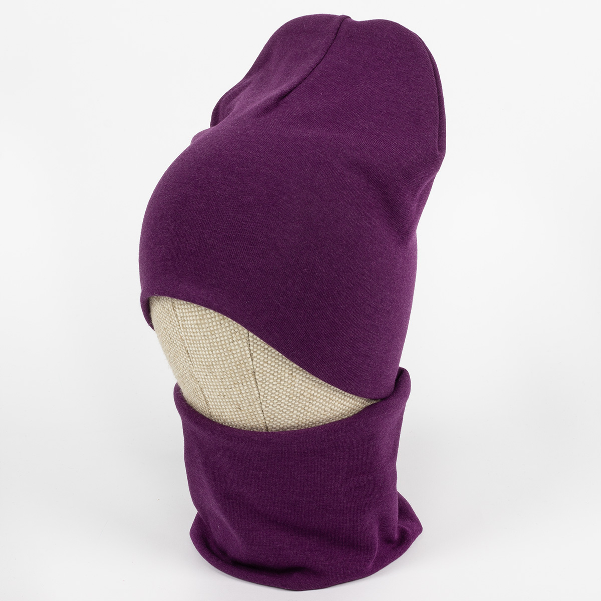 

Шапка и снуд Классика Beeba 46-52р. Фиолетовый 1123