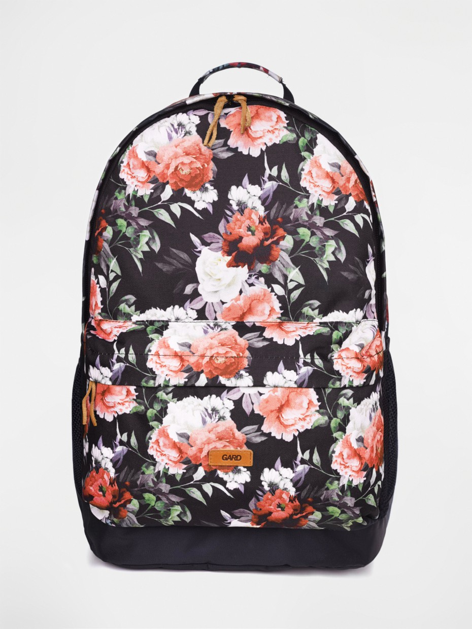 

Рюкзак GARD BACKPACK-2 flowers 3/19 черный с цветами 1277