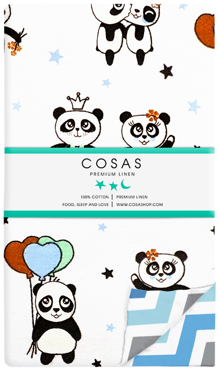 

Пододеяльник Cosas PandaLove 110х140