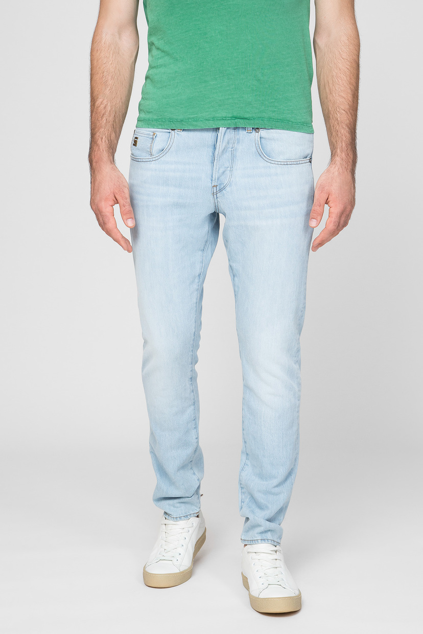 

Мужские голубые джинсы Radar straight tapered G-Star RAW 33-34 D12346,A927