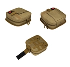 Сумка тактична стегновий EDC hip organizer molle bag Protector Plus khaki - зображення 8