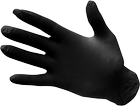 Перчатки нитриловые одноразовые неопудренные Portwest A925 XL Черный - изображение 1