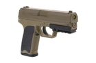 Пістолет Cyma HK USP Metal CM.125 AEP tan (Страйкбол 6мм) - изображение 6