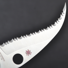 Нож складной керамбит SPYDERCO Civilian С12GS (длина: 23.0см, лезвие: 10.5см), черный - изображение 2