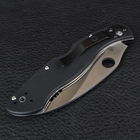 Нож складной керамбит SPYDERCO Civilian С12GS (длина: 23.0см, лезвие: 10.5см), черный - изображение 5