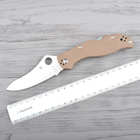 Нож складной Spyderco Stretch (длина: 210мм, лезвие: 94мм), коричневый - изображение 7