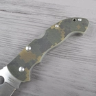 Нож складной SPYDERCO Manix (длина: 22.0см, лезвие: 9.5см), камуфляжный - изображение 3