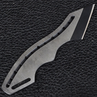 Нож тактический BOKER в ножнах (сталь 440сс, полная длина 15см), серебристый с черным - изображение 3