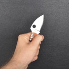 Нож складной Spyderco K040 (длина: 15см, лезвие: 6.5см), оранжевый - изображение 8