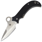 Нож складной Spyderco Khalsa (длина: 17.5см, лезвие: 8см), черный - изображение 1