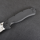 Нож складной Ontario RAT-1 D2 (длина: 216мм, лезвие: 89мм, сатин), черный 8867 - изображение 5