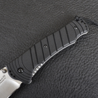 Нож складной Ontario Utilitac 2 JPT-3S (длина: 200мм, лезвие: 81мм, сатин), черный 8908 - изображение 5