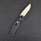 Нож складной Ontario RAT-1 (длина: 219мм, лезвие: 84мм, сатин), черный 8848 - изображение 7