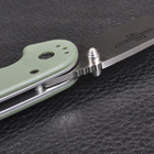Нож складной Ontario RAT-1 D2 (длина: 216мм, лезвие: 89мм, сатин), olive drab 8867OD - изображение 10