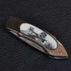 Нож складной GIGAND FC-9788С Лев (длина: 18.0см, лезвие: 7.7см) - изображение 5