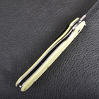 Нож складной Ontario RAT-1 D2 (длина: 216мм, лезвие: 89мм, сатин), tan 8867TN - изображение 9