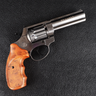 Револьвер под патрон флобера Stalker Grey (4.5", 4.0mm), рукоятка коричневая - изображение 3