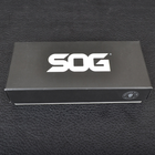 Ніж викидний SOG Strat Ops (довжина: 194мм, лезо: 85мм, чорне), чорний - зображення 9