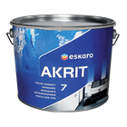Акрилатна фарба водоемульсійна Eskaro Akrit 7 білий 9.5 л (28572)