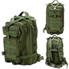 Армейский Тактический Рюкзак REEBOW 30л Городской Туристический, зеленый (2014-1) - изображение 2