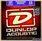 Струни для акустичних гітар Dunlop DAP1152 Phosphor Bronze Medium Light (11-52)
