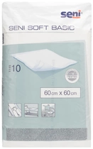 Пелюшки для немовлят Seni Soft Basic 60х60 см 10 шт (5900516692452)