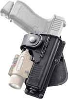 Кобура Fobus для Glock-19/23 с подствольным фонарем, поясной фиксатор (2370.17.62) - изображение 1