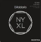 Струны для электрогитар D'Addario NYXL1260 NYXL Extra Heavy (12-60)