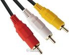 Кабель Atcom Audio-Video 3 x RCA - 3 x RCA 3 м (10712)