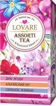Чай цветочный Lovare Ассорти 4 вида по 6 шт пакетированный 24х1.5 г (4820097815662) - изображение 3