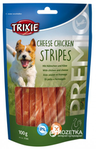 Лакомство для собак Trixie 31586 Premio Chicken Cheese Stripes сыр/курица 100 г (4011905315867)