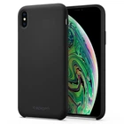 Чехол Spigen для iPhone XS Max Silicone Fit, Black (065CS25653)