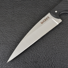 Ніж фіксований CRKT Dragon Knife Fighting Silver-Black (довжина: 236мм, лезо: 111мм) - зображення 3