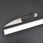 Ніж фіксований CRKT Dragon Knife Fighting Silver-Black (довжина: 236мм, лезо: 111мм) - зображення 8