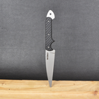 Ніж фіксований CRKT Dragon Knife Fighting Silver-Black (довжина: 236мм, лезо: 111мм) - зображення 10